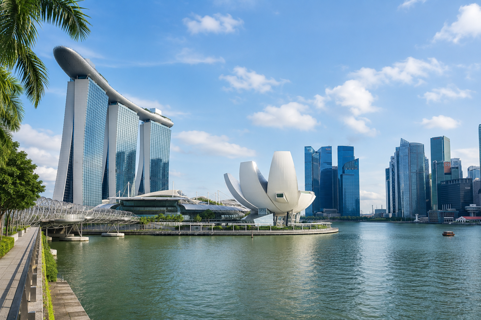Singapore Marina Bay waterfront